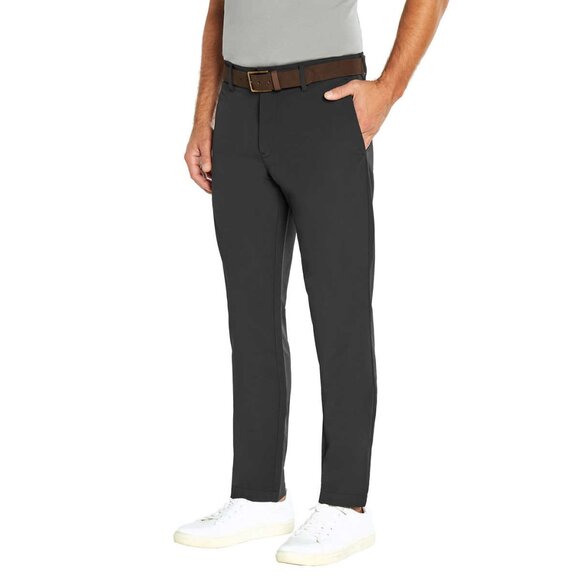 Black NWT Banana Republic Men's Flat Front Pant - Picture 5 of 5